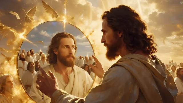 Illustration for Rev 22:4: See His Glory – Know His Name!